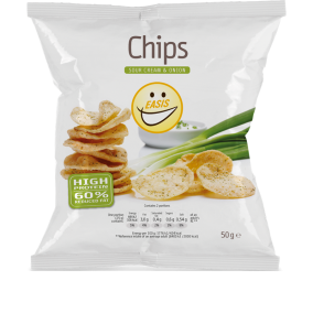 EASIS Chips Sour Cream – Onion 1 stk.