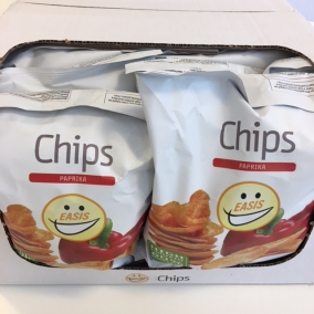 EASIS Chips Paprika 14×50 gr. (1 hel kasse)